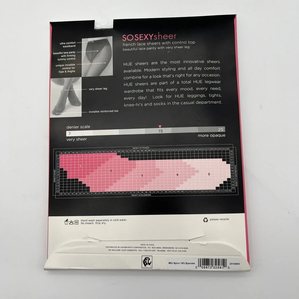 HUE keywords hosiery